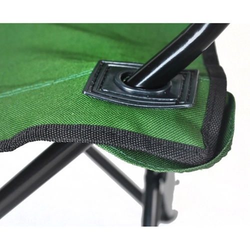 Visser / kampeer vouwstoel / fauteuil - groen