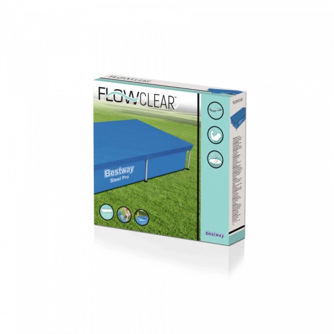 Dekzeil voor zwembad Bestway Steel Pro 224x154 cm