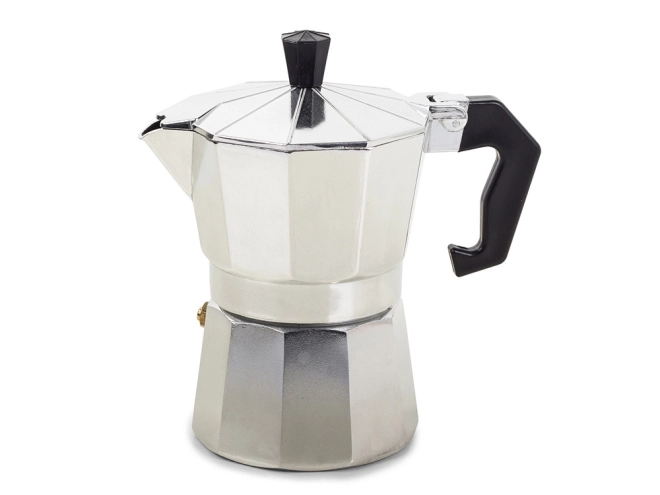 Aluminium koffiemaker voor 3 kopjes