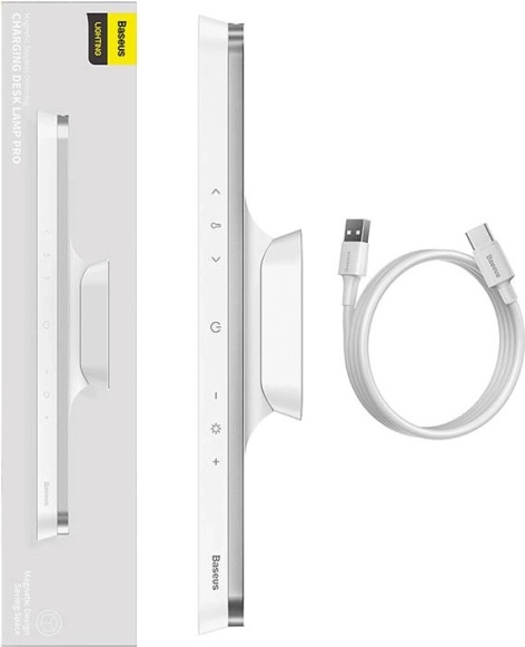 Baseus Magnetische Dimbare Lamp Pro met Touchpaneel Wit