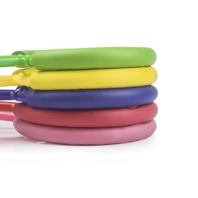 Hula hop en springtouw met LED-lichten, groen