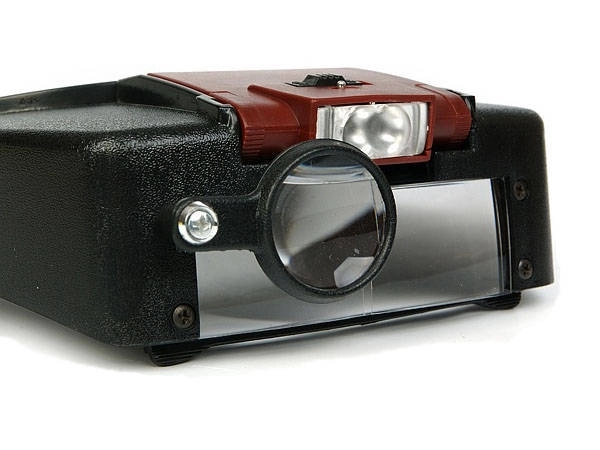 Professionele hoofdloupe met LED-verlichting