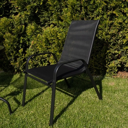 Tuinmetalen stoelen - set van 2 stuks