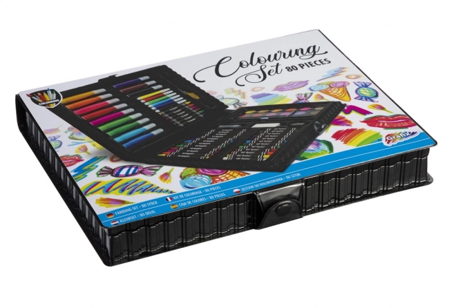 Schilderset voor kleine schilders 80 stuks