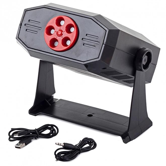 Laserprojector met luidspreker