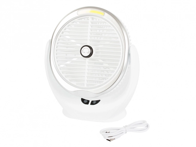 Draadloze tafelventilator – Wit