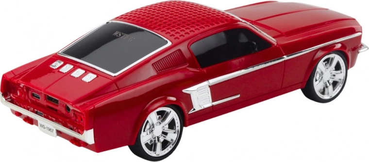 Stijlvol design in de vorm van een sportwagen