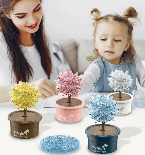 Kleurrijke en effectvolle kristallen voor plezier en decoratie
