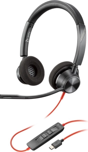 Stereohoofdtelefoon Poly Blackwire 3320 USB-C/A