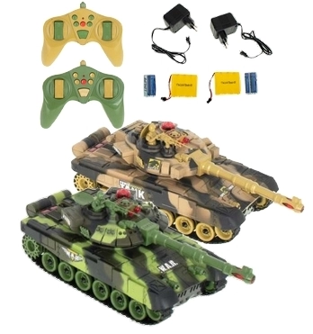 Dubbele actie: twee tanks in één set