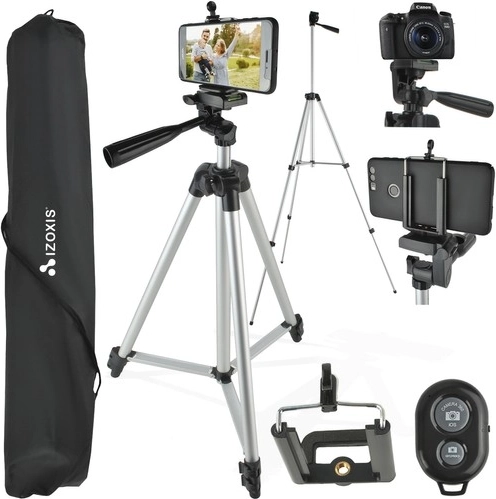 Statief voor telefoon, fotocamera en videocamera