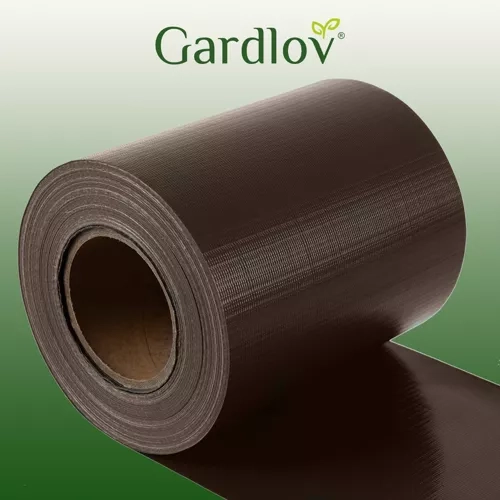 Hekband 19cmx35m 450g/m2 bruin 23702