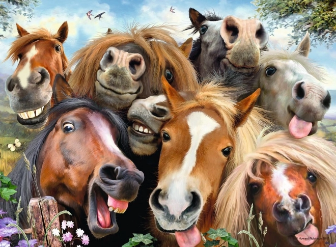 Met paarden 500 stukjes