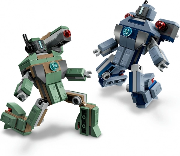 Poseerbare mecha voor actieposes