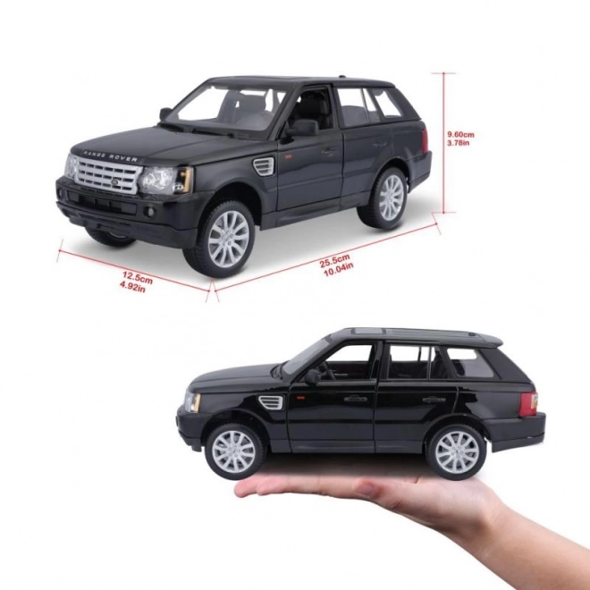 Model Range Rover Sport zwart
