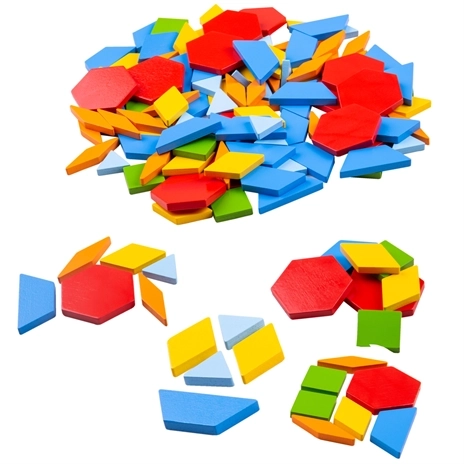 Bigjigs Toys Houten Kleurenmozaïek