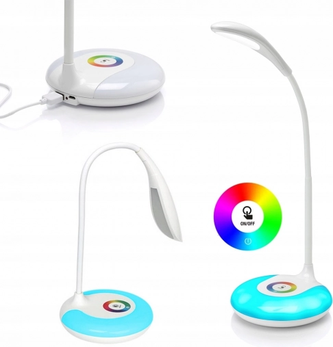 RGB-achtergrondverlichting van de voet – 256 kleuren
