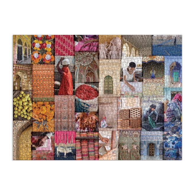 Galison Puzzel Patronen India 1000 Stukjes