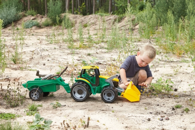 Tractor met laadschop en aanhanger 90 cm