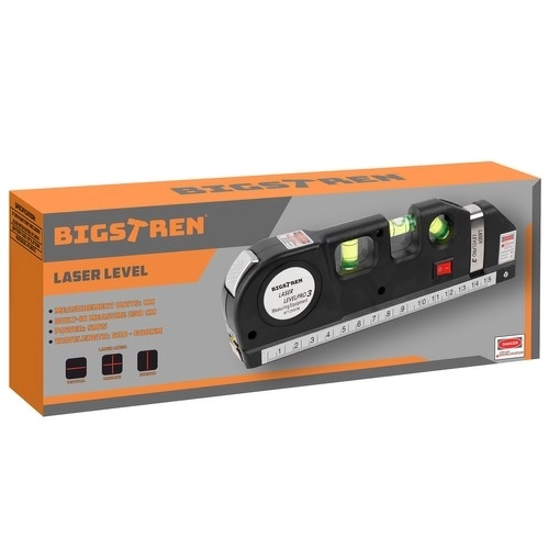 Laserwaterpas met maat 250 cm Bigstren 21747