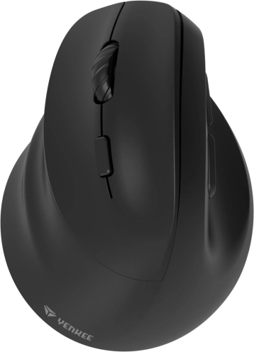 Ergonomische draadloze verticale muis voor linkshandigen met accu en duale verbinding WL + BT