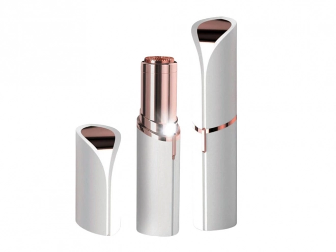 Epilator in de vorm van een lippenstift