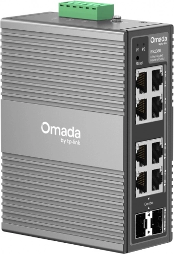 Flexibele connectiviteit: 6× RJ45 + 2× combo RJ45/SFP