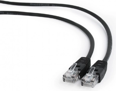 Patchkabel Cat5e 1 m zwart