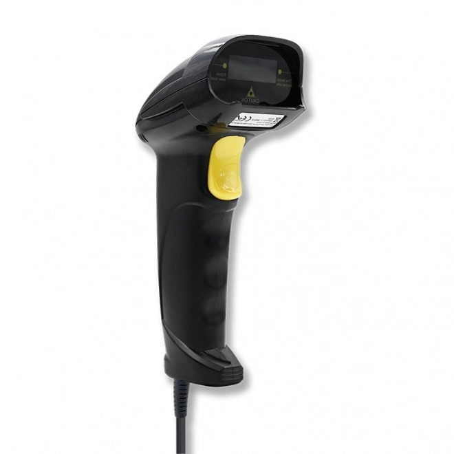 Laser Barcode Scanner 1D USB Zwart