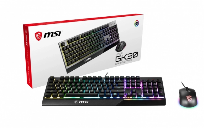 MSI Vigor GK30 toetsenbord en muis combinatie