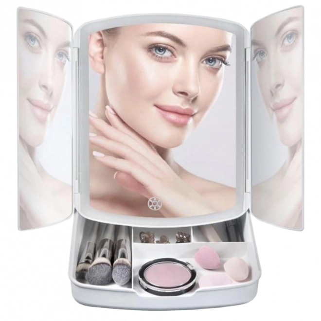 Verlicht make-up spiegel
