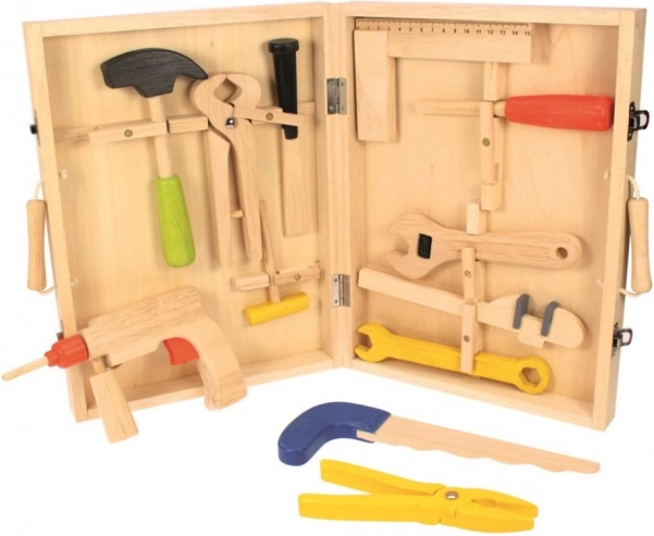 Houten gereedschapskoffer Bigjigs Toys