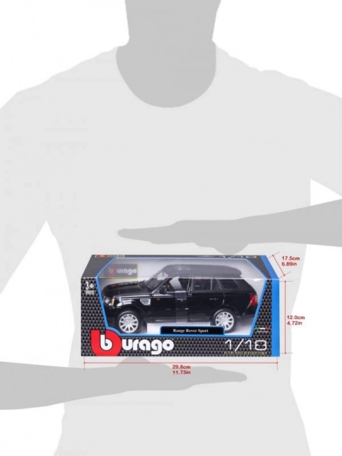 Model Range Rover Sport zwart