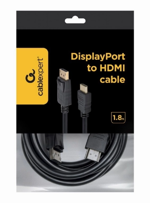 DisplayPort Kabel - HDMI 1,8 m