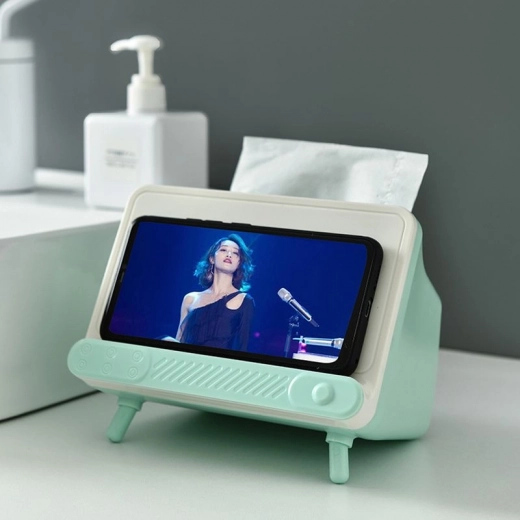 Telefoonhouder voor comfortabel kijken