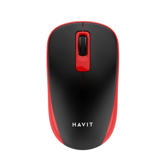 Universele draadloze muis Havit MS626GT (zwart en rood)