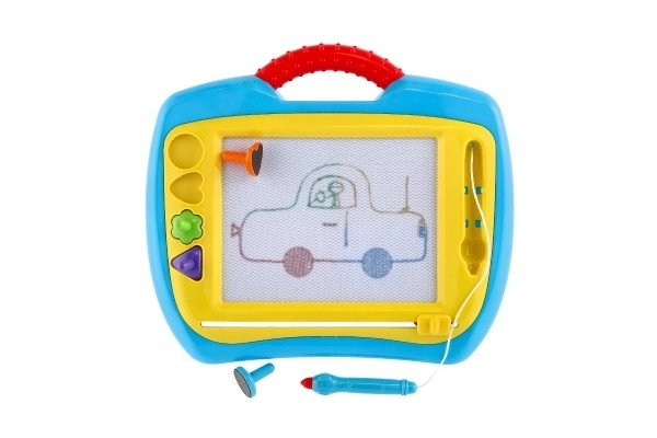 Magnetische tekentablet van plastic 20x15cm in doos 38x32x5cm