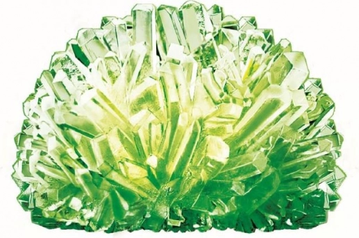 Gloeiende kristallen