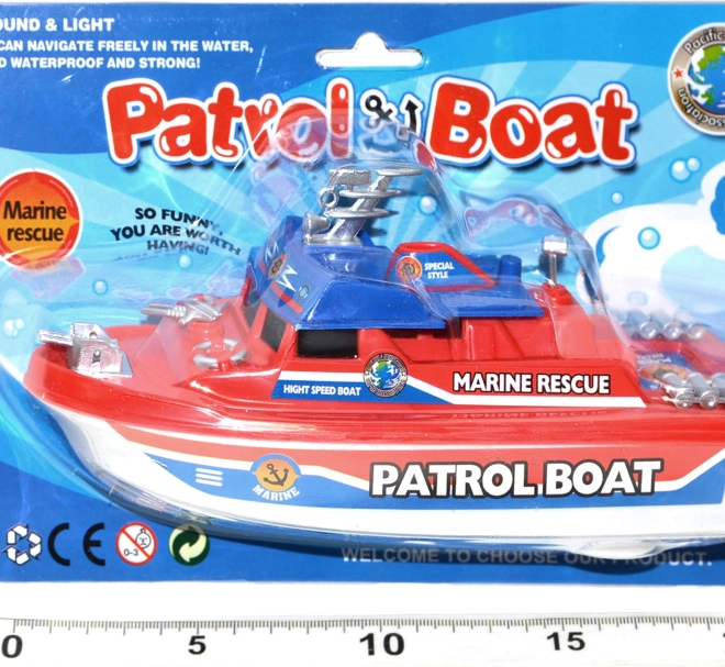 Motorboot voor water 20 cm op batterijen
