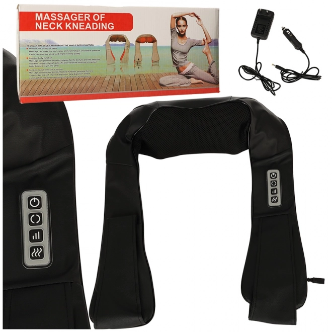 Shiatsu massagekraag met verwarming