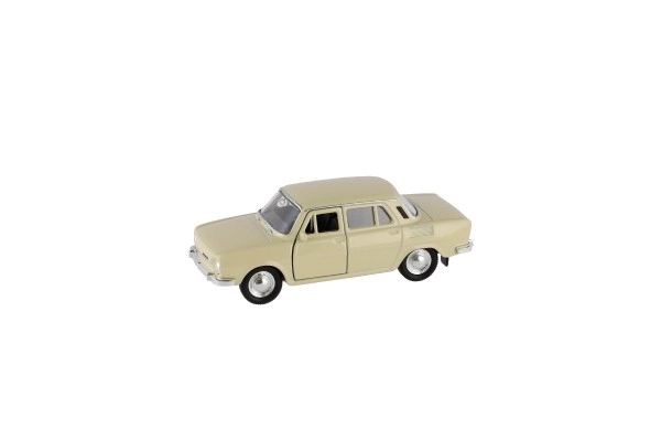 Auto Welly Škoda 100 metaal/plastic 11cm 1:34 vrije loopmogelijkheid 4 kleuren 15x7x7cm