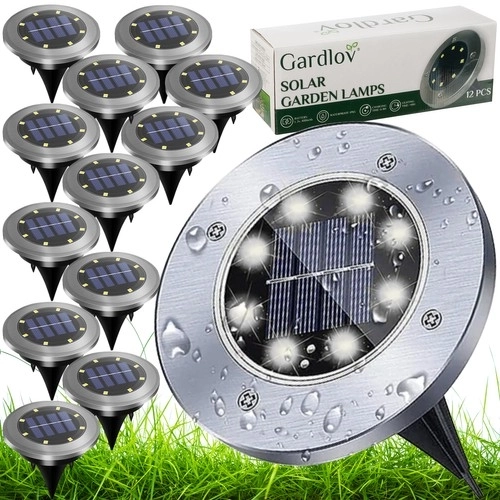 Solar tuinverlichting - 12 stuks Gardlov 24001