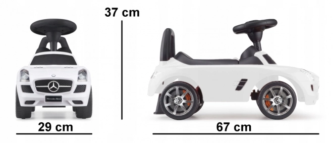 Loopauto Mercedes-Benz SLS AMG wit