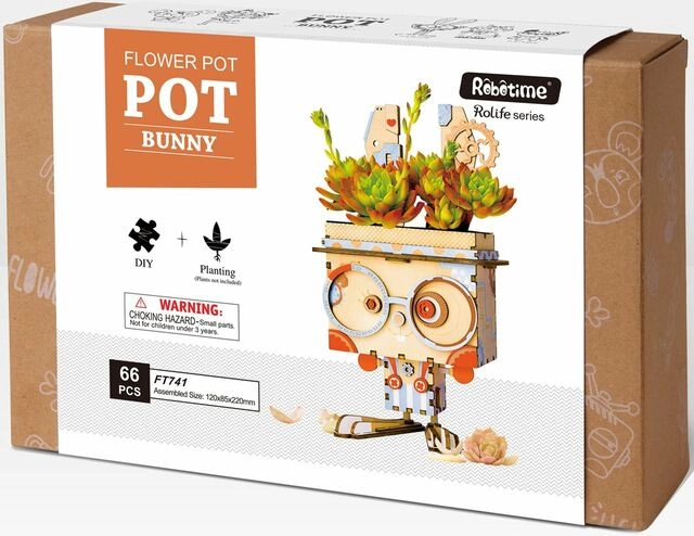Complete DIY-set inclusief bloempot