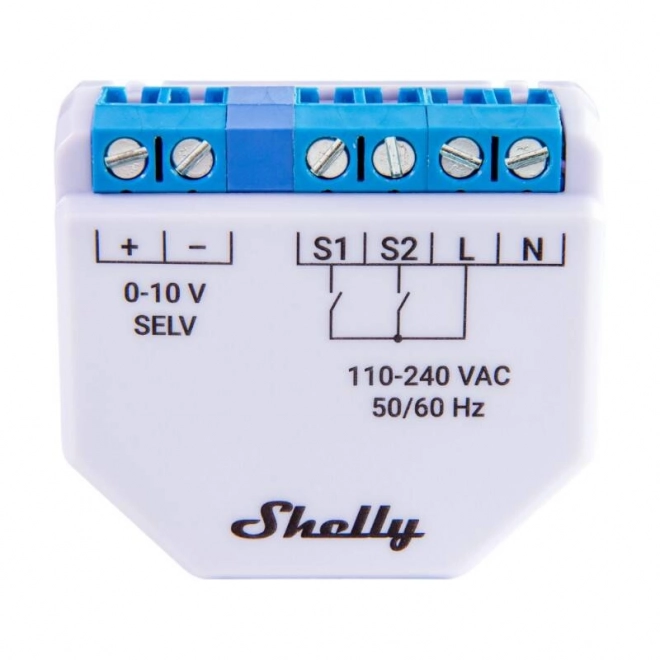 Shelly Plus 0-10V lichtdimmer WiFi/Bluetooth