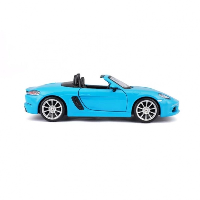 Bburago 1:24 Porsche 718 Boxster Blauw