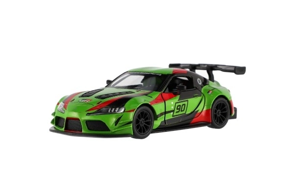 Auto Kinsmart Toyota GR Supra Racing metaal 13 cm