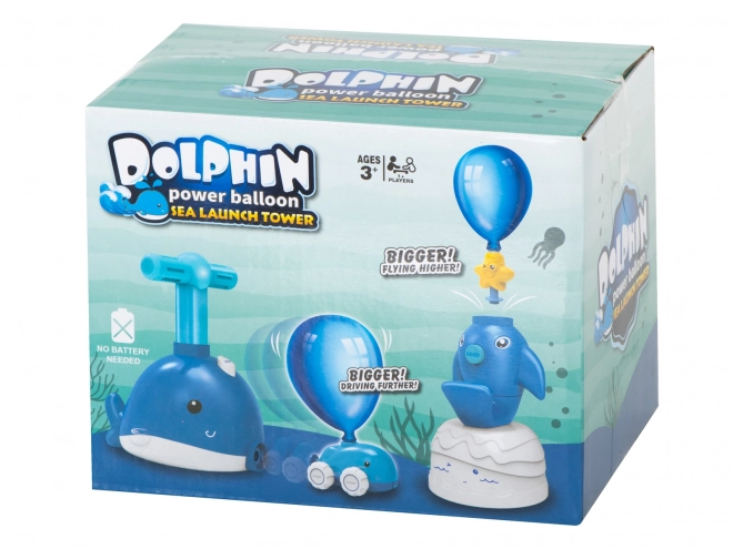 Aerodynamische ballonwerper - dolfijn