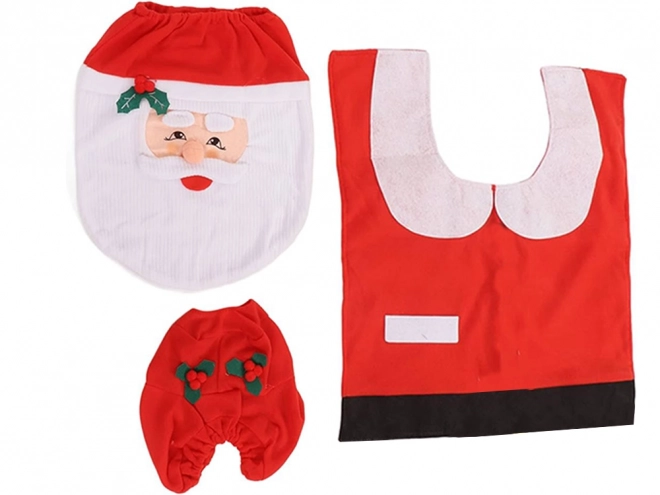 Kerstbadkamerset met Santa Claus-motief