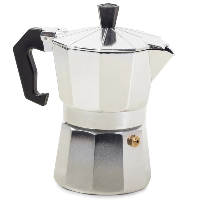 Aluminium koffiemaker voor 3 kopjes